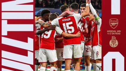 【欧冠】特罗萨尔扳平，拉亚2扑点，阿森纳晋级8强